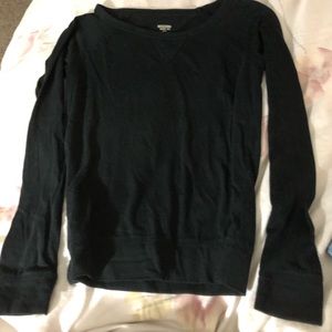 Mossimo long sleeve black shirt size XS/TP